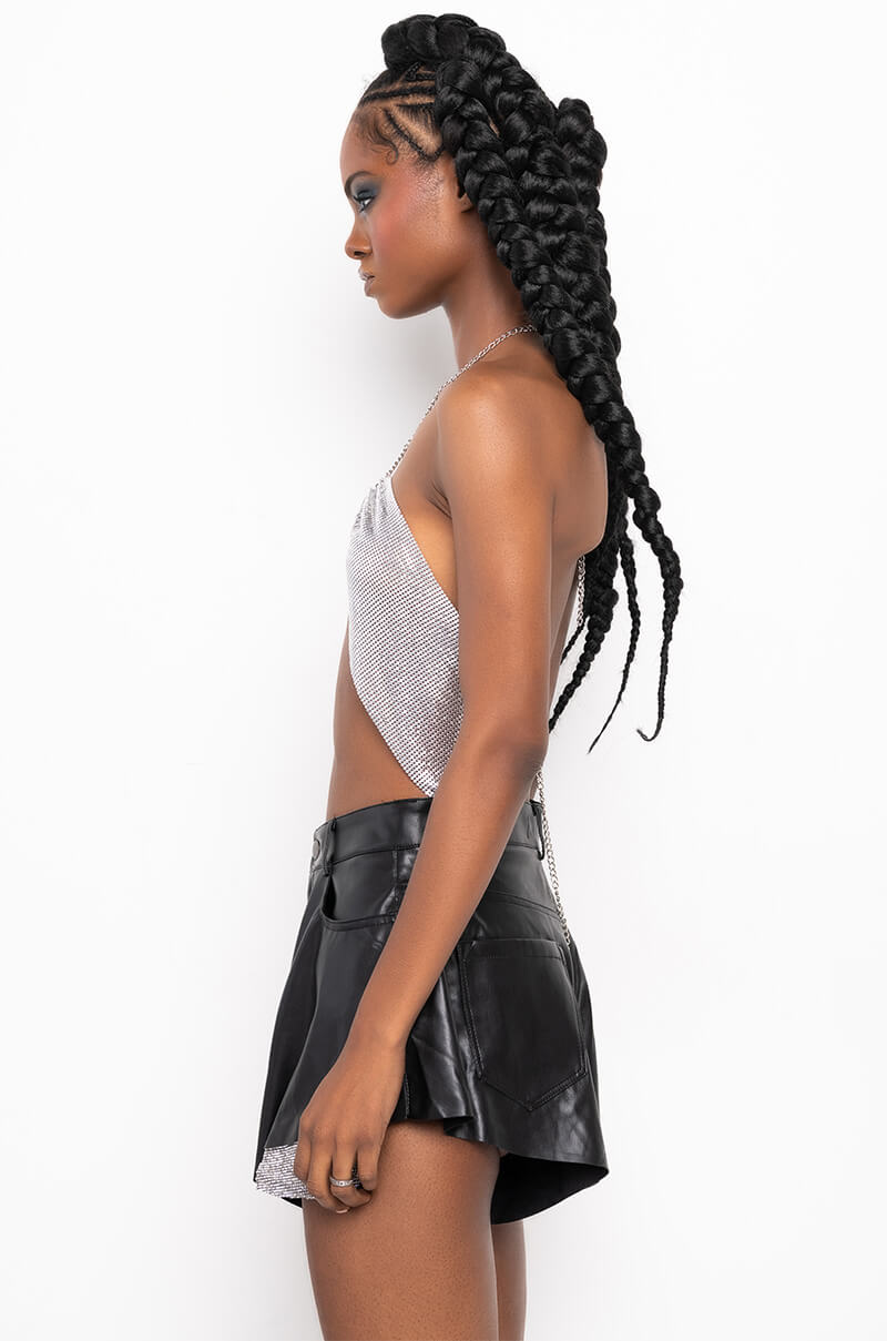 YOU'VE HEARD OF ME BRALETTE HALTER TOP