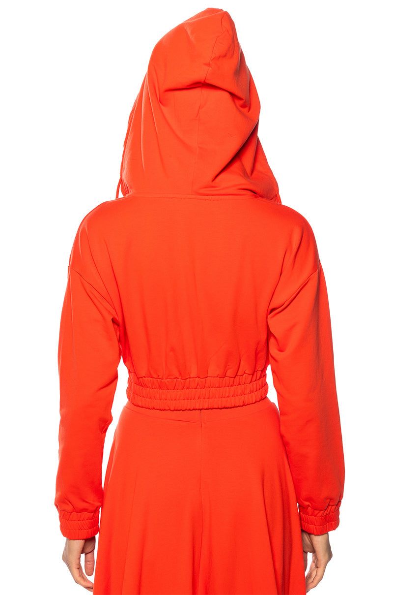 ZUMI BRIGHT CROPPED SWEATSHIRT